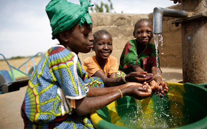 WaterAid action in Mali