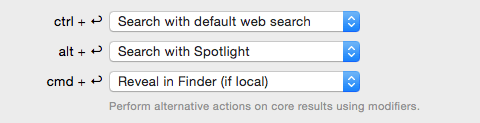 Search the web with Ctrl Return