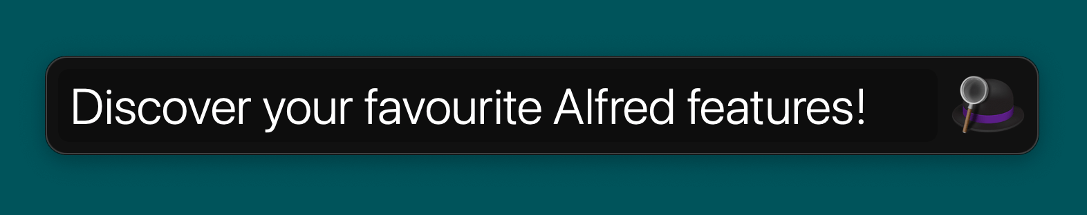 Discover Alfred features