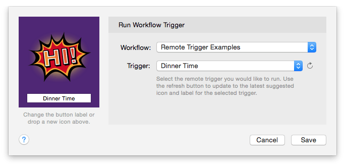 Remote - Dinner time workflow