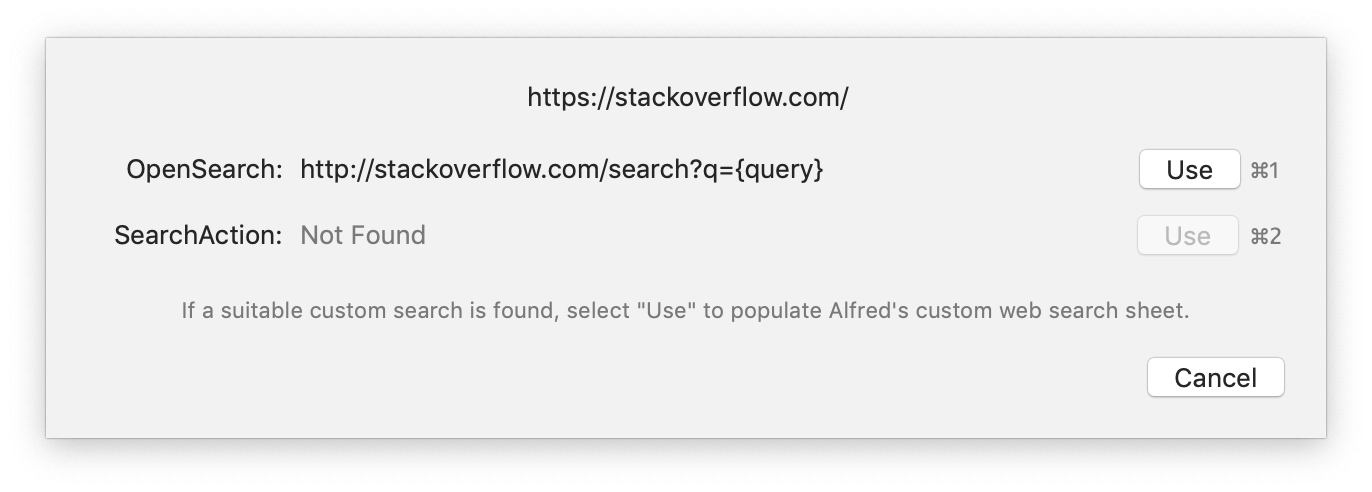 Using Open Search on Stack Overflow