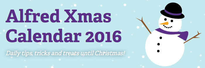 Alfred Christmas Calendar 2016