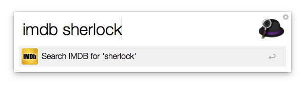 IMDB Search for "Sherlock"