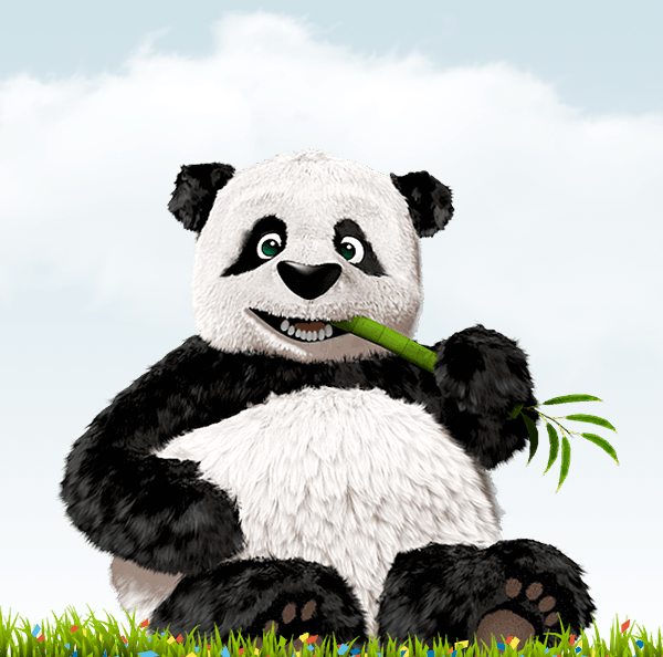 TinyPNG panda mascot