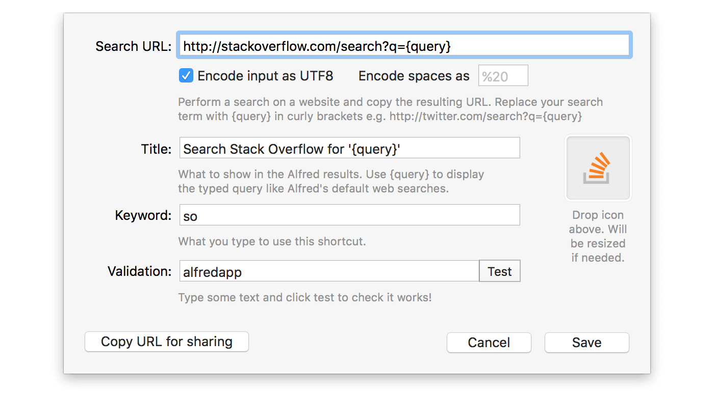 Stack Overflow custom search