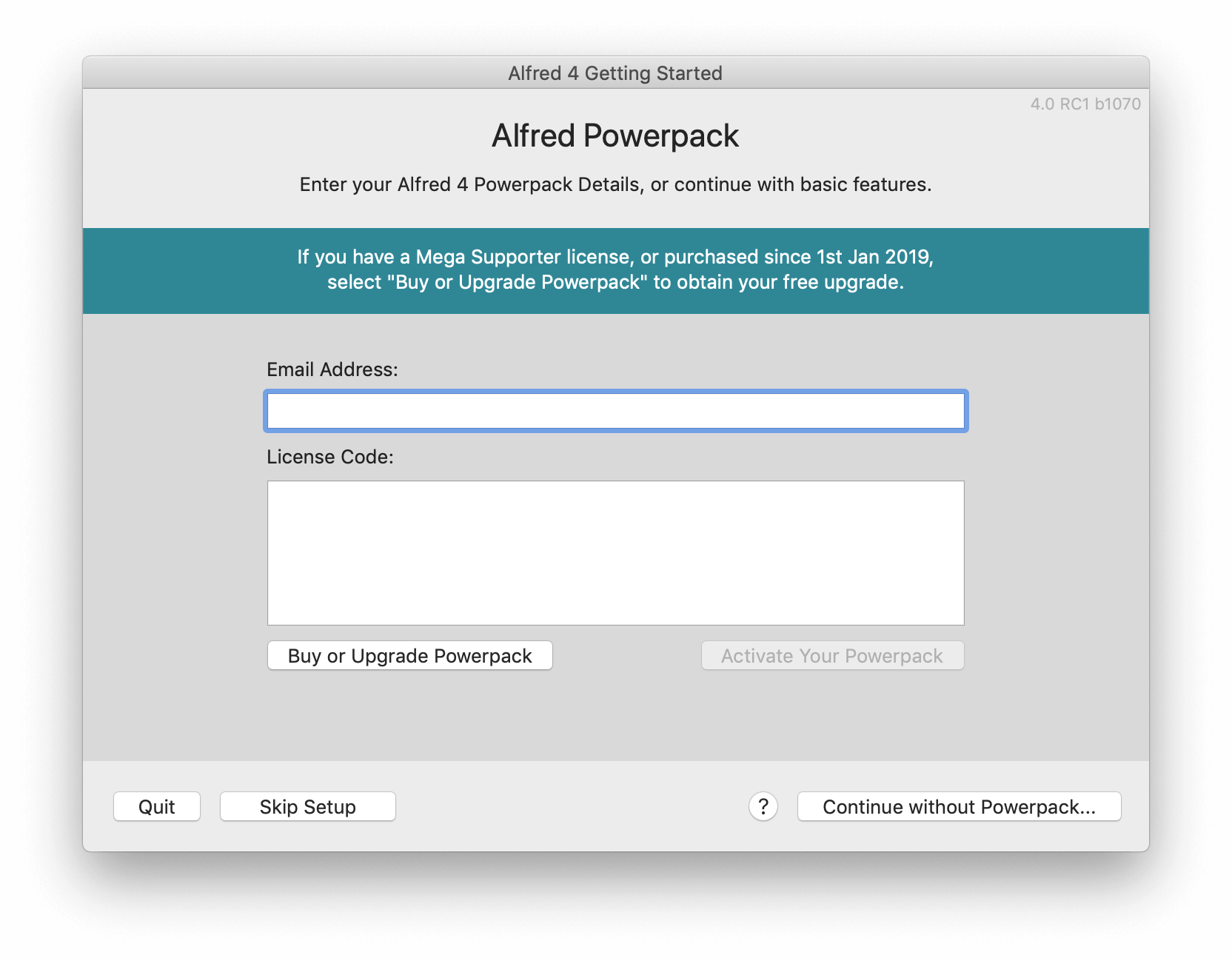 Migration - Powerpack Details