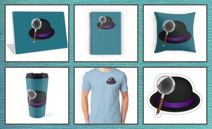 Alfred Stickers, t-shirts, notebooks and more