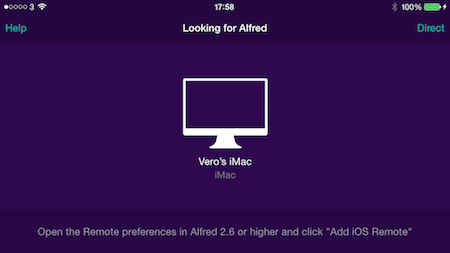 Add Remote on iPhone
