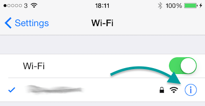 Wifi on iOS