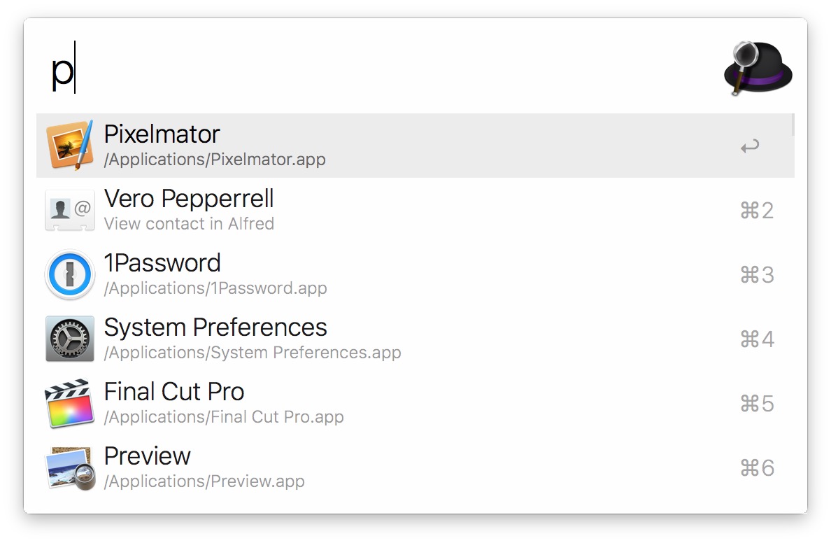 Alfred 3 for Mac 3.2 注册版 – 最优秀的快速启动工具