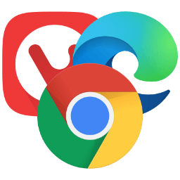 Three browsers Logo