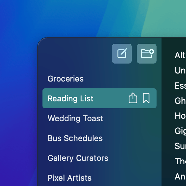 Alfred UI on Sequoia